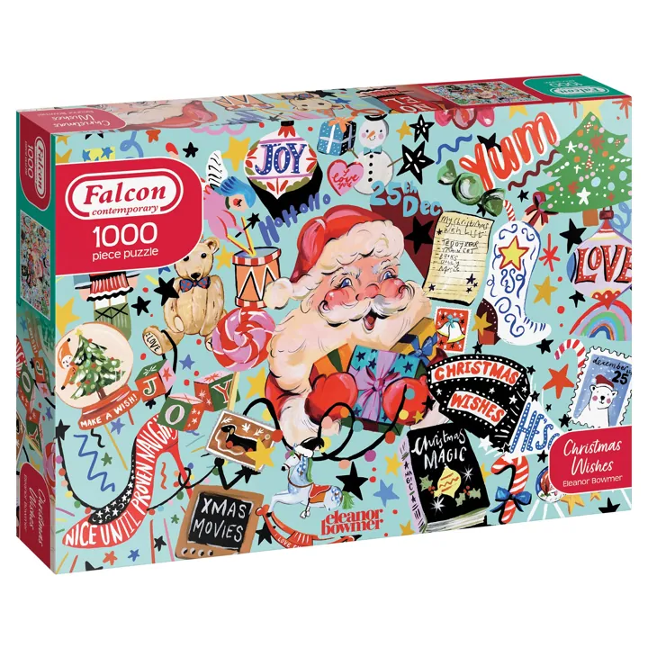 Falcon Contemporary - Christmas Wishes (1000 pieces) — manufacturer image