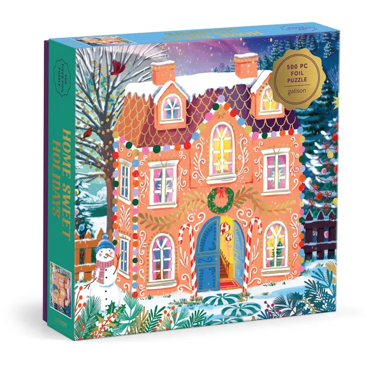 Galison Gingerbread Snowscape — manufacturer image