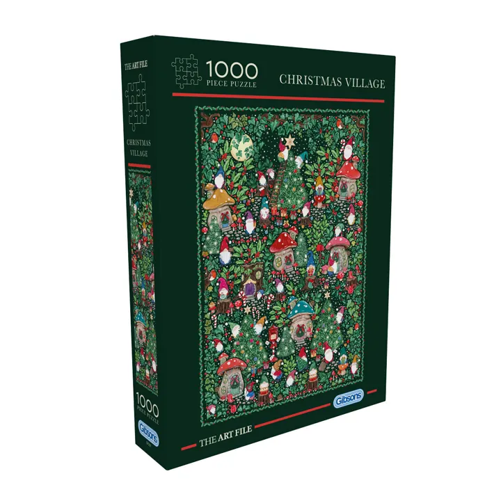 Gibsons The Art File Christmas Village — manufacturer image