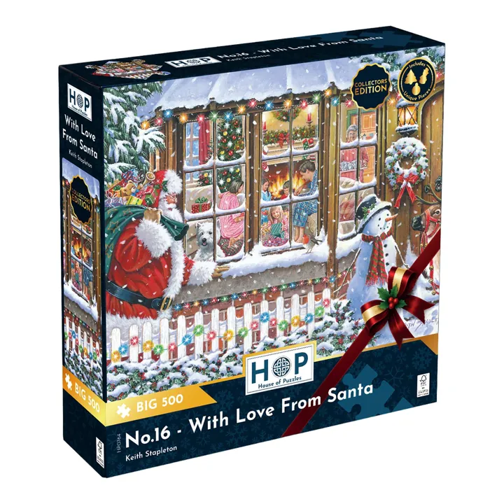 House of Puzzles No.16 - With Love From Santa BIG 500 Puzzle — manufacturer image