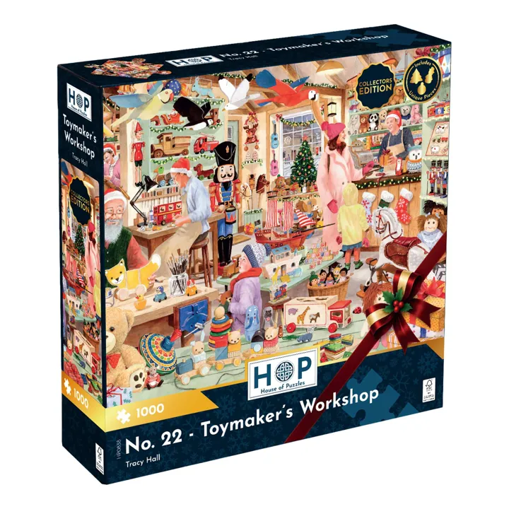 House of Puzzles No. 22 - Toymaker's Workshop 1000 Piece Jigsaw Puzzle — manufacturer image