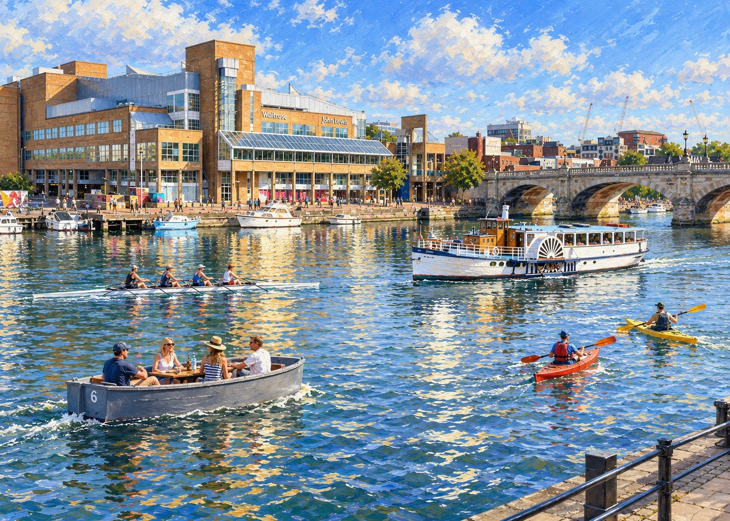 Kingston — Bridge and Riverside — Today puzzle preview