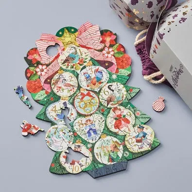 Wentworth Wooden Puzzles Twelve Days of Christmas - Large Cracker — manufacturer image