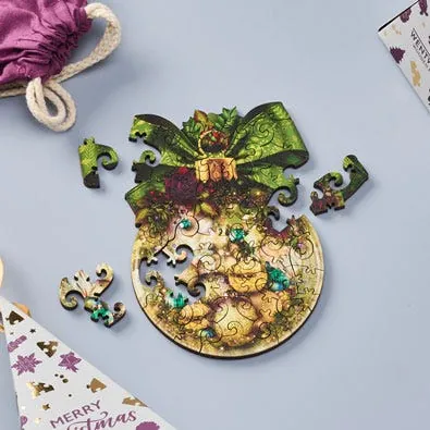 Wentworth Wooden Puzzles Seasonal Sparkle - Christmas Bauble Extra Difficult — manufacturer image