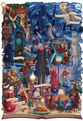 Wentworth Wooden Puzzles Out of the Book - A Christmas Carol — manufacturer image