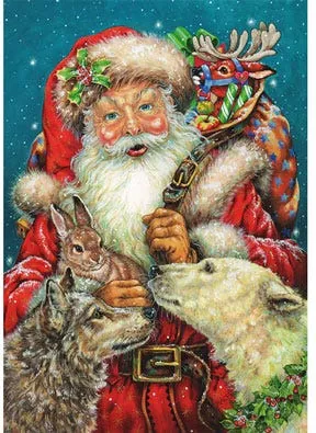 Wentworth Wooden Puzzles Christmas Peace — manufacturer image