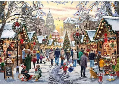 Wentworth Wooden Puzzles NYC Christmas Markets — manufacturer image