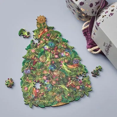 Wentworth Wooden Puzzles Magical Christmas Tree - Large Cracker Extra Difficult — manufacturer image