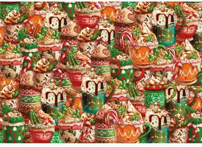 Wentworth Wooden Puzzles Christmas Cocoa — manufacturer image